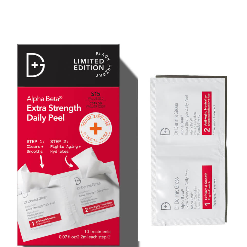 Dr Dennis Gross Skincare Limited Edition Alpha Beta Extra Strength Daily Peel 2.2ml